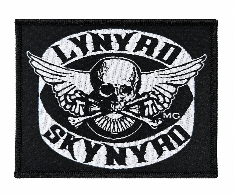 Lynyrd Skynyrd MC Skull Patch mit geflügeltem Totenkopf