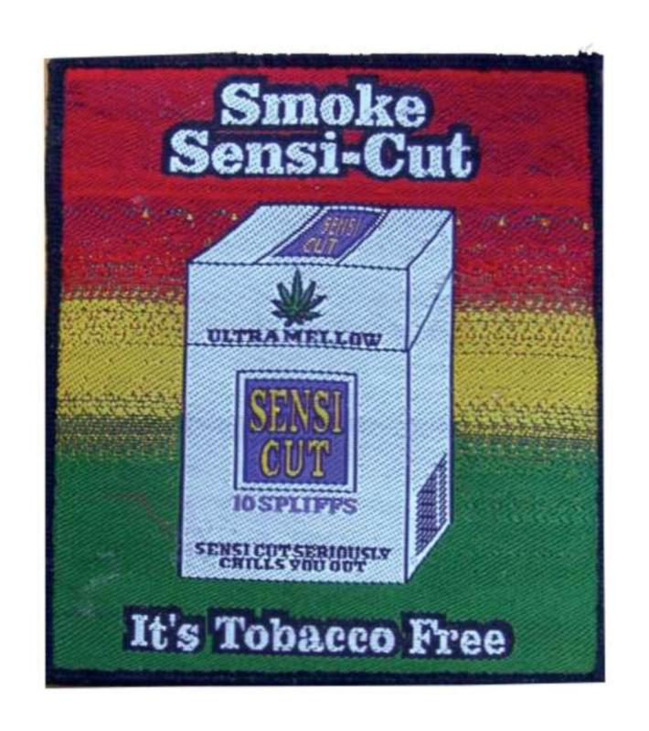 Sensi Cut Aufnäher Patch