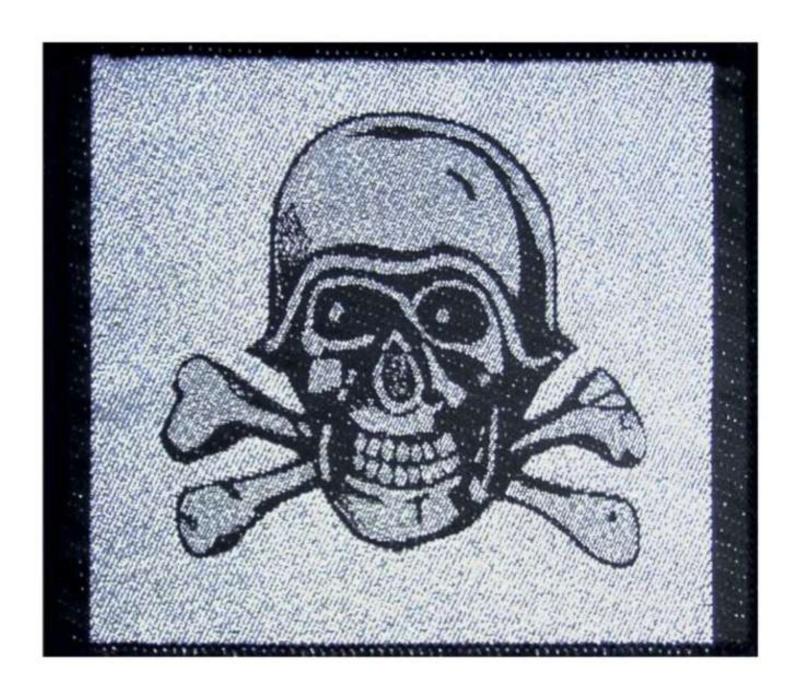 Totenkopf Aufnäher Patch