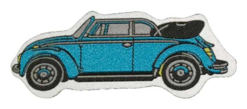 Blauer Käfer Aufnäher Patch