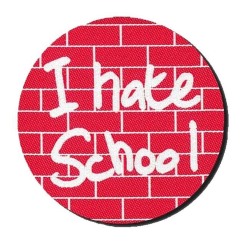 I Hate School Aufnäher Patch