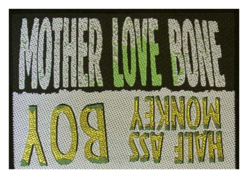 Mother Love Bone Aufnäher Patch
