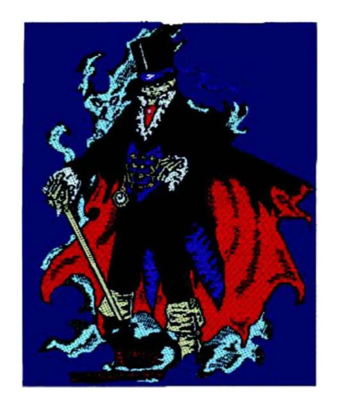 Alchemy Magician Skull Aufnäher Patch