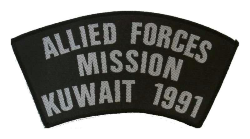 Allied Forces Miss Aufnäher Patch