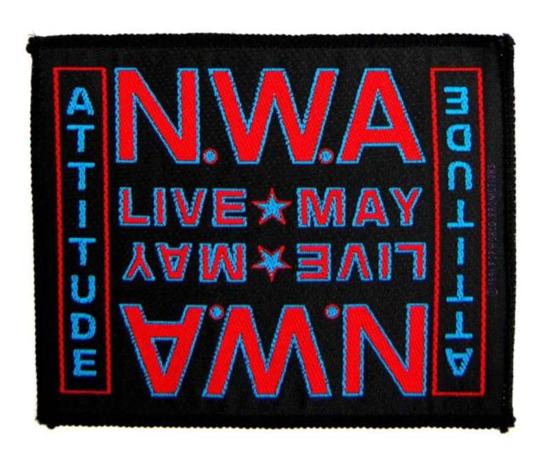 N.W.A Aufnäher Patch
