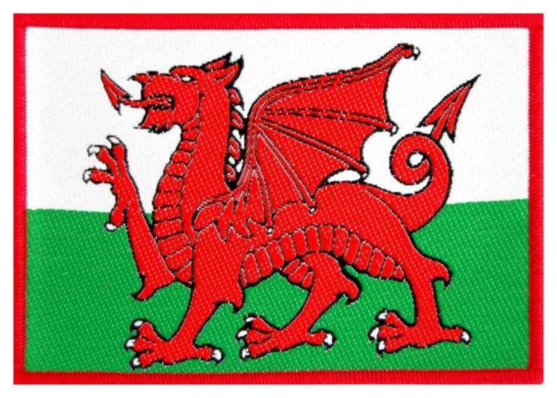 Wales Aufnäher Patch