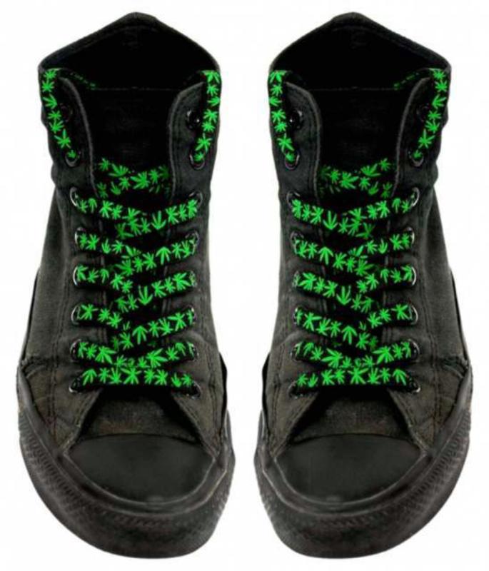 Shoe Laces Cannabis