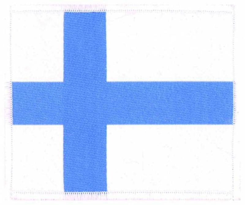 Patch Finnland Aufnäher