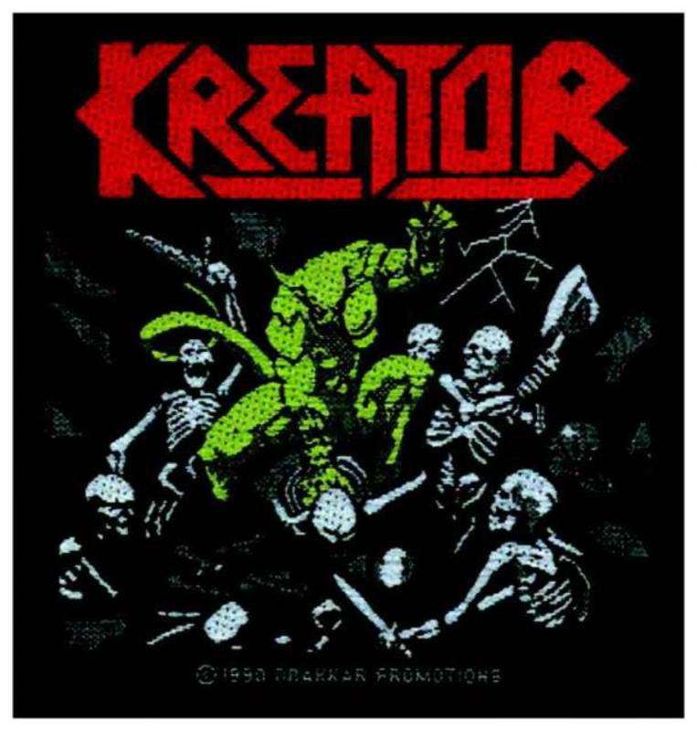 Patch Kreator Pleasure To Kill Aufnäher