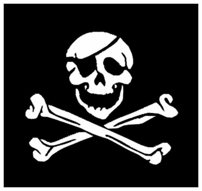 Patch Flag Skull & Crossbones Aufnäher