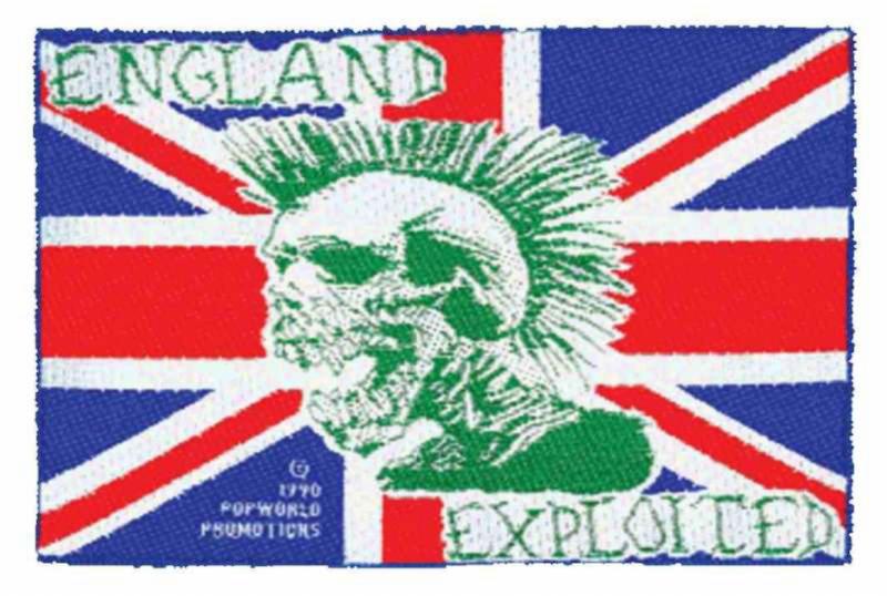 Patch The Exploited England Exploited Aufnäher