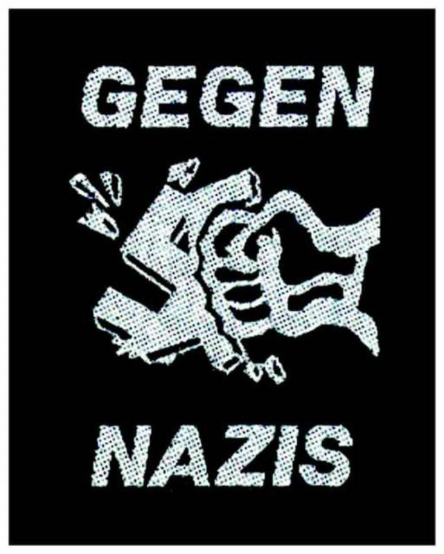 Patch Gegen Nazis Aufnäher