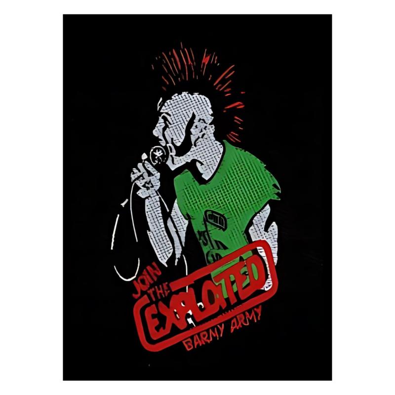 The Exploited Barmy Army Patch mit Punk-Motiv