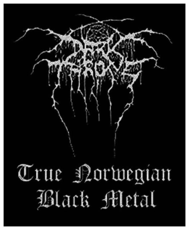 Patch Darkthrone True Norweigan Black Aufnäher