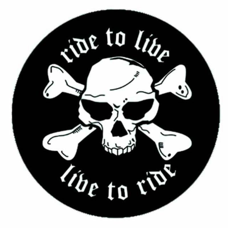 Aufnäher Ride To Live, Live To Ride Patch