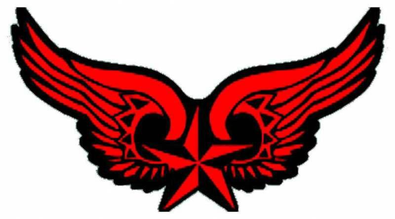 Aufnäher Winged Nautical Star Patch