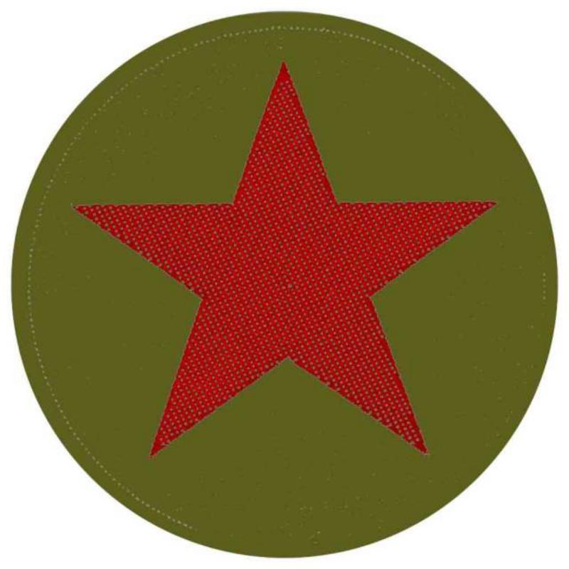Aufnäher Red Star Khaki Patch