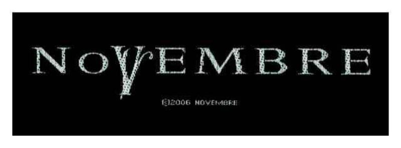 Aufnäher Novembre Patch