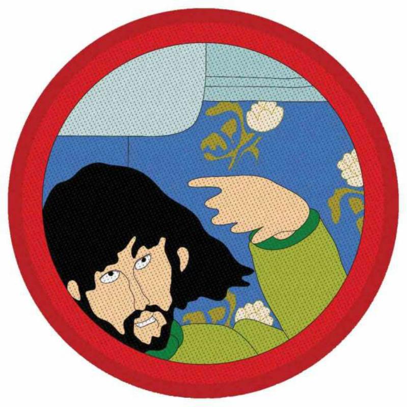 Aufnäher The Beatles Yellow Submarine George Patch