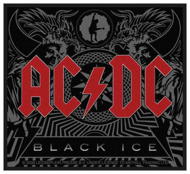 Aufnäher AC/DC Black Ice Patch