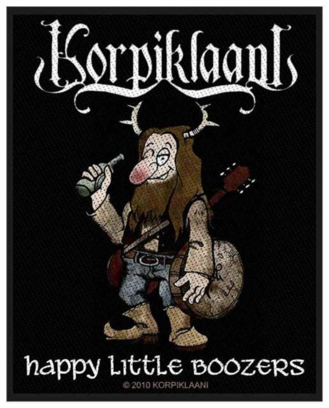 Aufnäher Korpiklaani Happy Little Boozer Patch