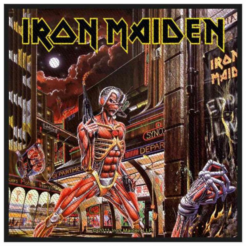Aufnäher Iron Maiden Somewhere In Time Patch