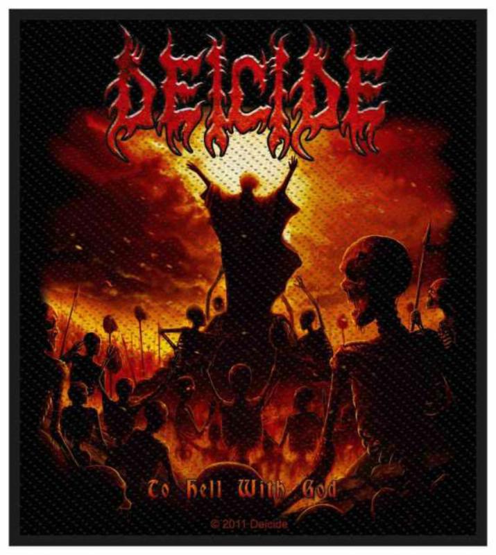 Aufnäher Deicide To Hell With God Patch
