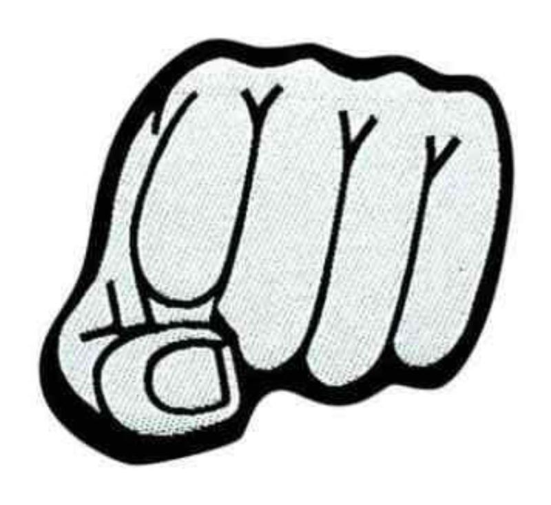 Aufnäher Fist Patch