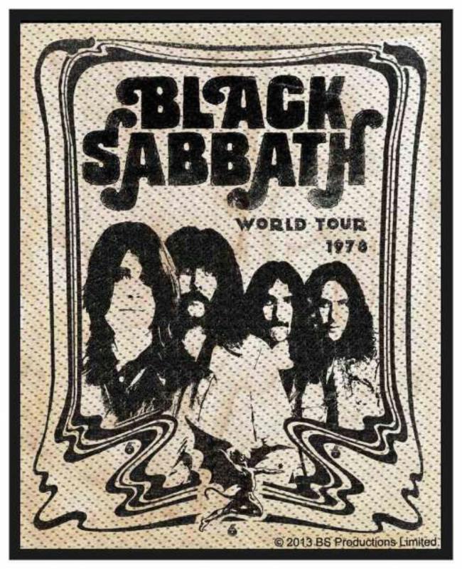 Aufnäher Black Sabbath Band Patch