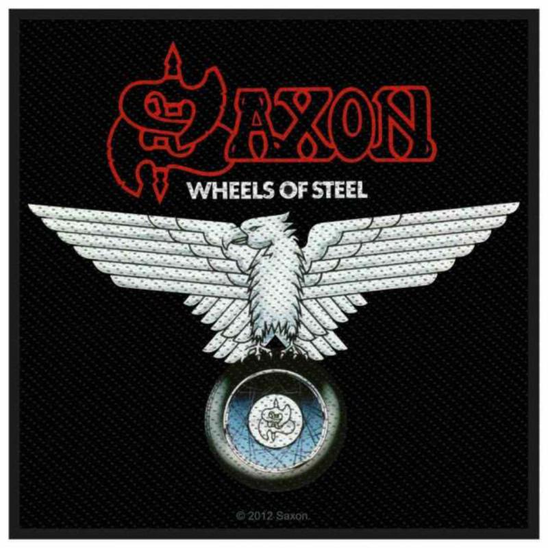 Aufnäher Saxon Wheels Of Steel Patch