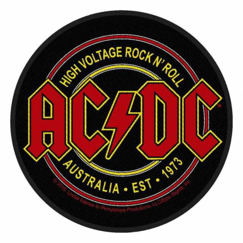 Aufnäher AC/DC High Voltage Rock N Roll Patch