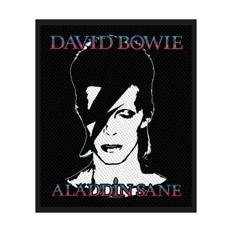 Aufnäher David Bowie Aladdin Sane Patch