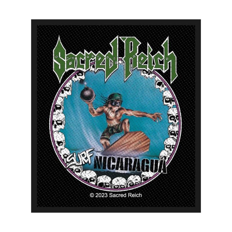 Aufnäher Sacred Reich Surf Nicaragua Patch