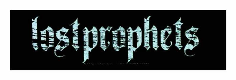 Lost Prophets Gothic Logo Super Strip Patch Aufnäher