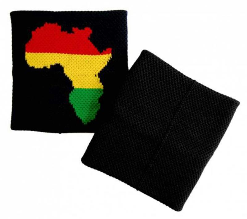 Schweißband Schwarz Afrika