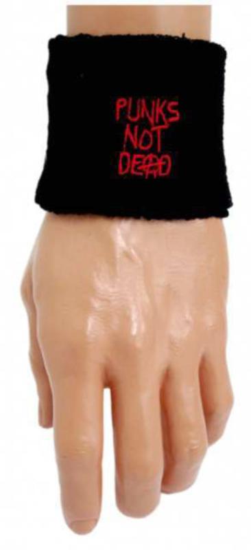 Sweatband Black Punks Not Dead