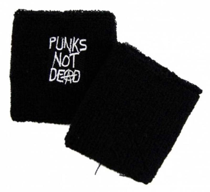 Schweißband Punks Not Dead