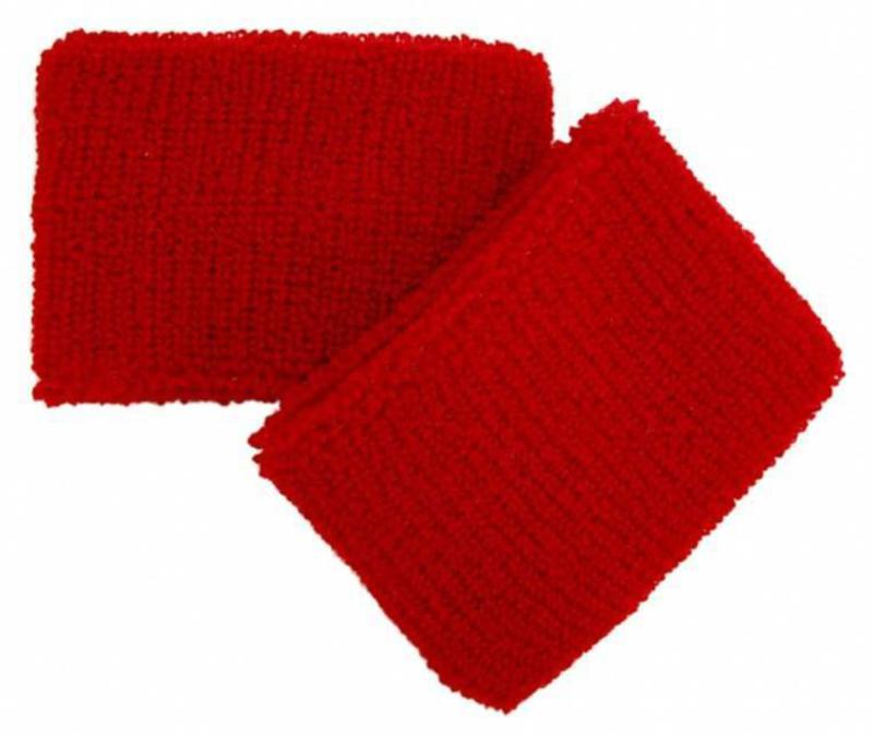 Schweißband Rot