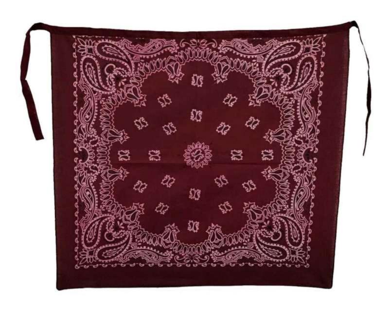 Bandana Halstuch Weinrot