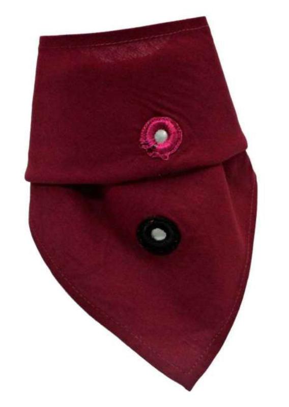 Hippie Bandana Weinrot