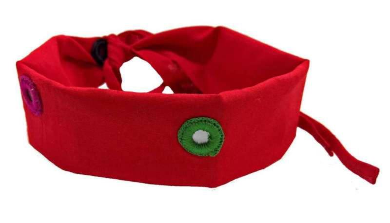 Dreieckstuch Kopftuch Rot