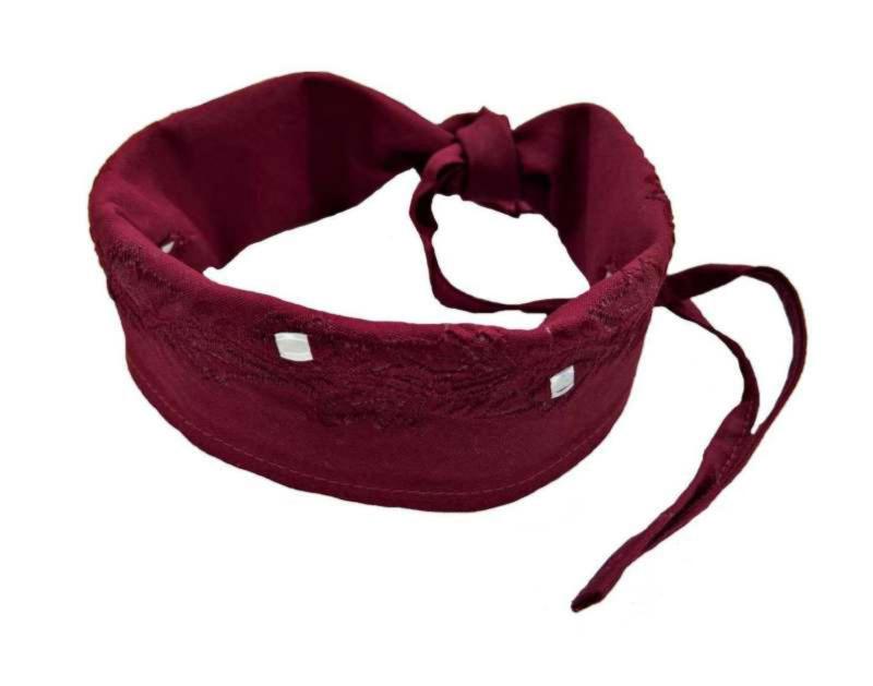 Dreieckstuch Bandana Weinrot