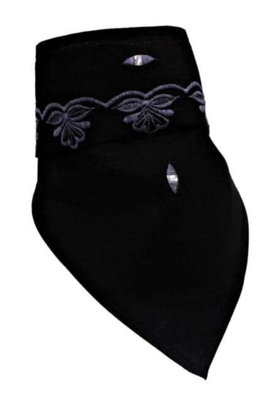 Dreieckstuch Kopftuch Schwarz