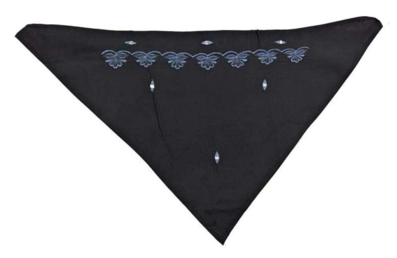 Dreieckstuch Kopftuch Schwarz