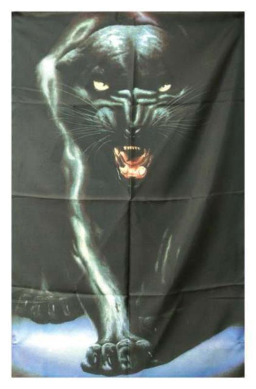 Panther Posterfahne