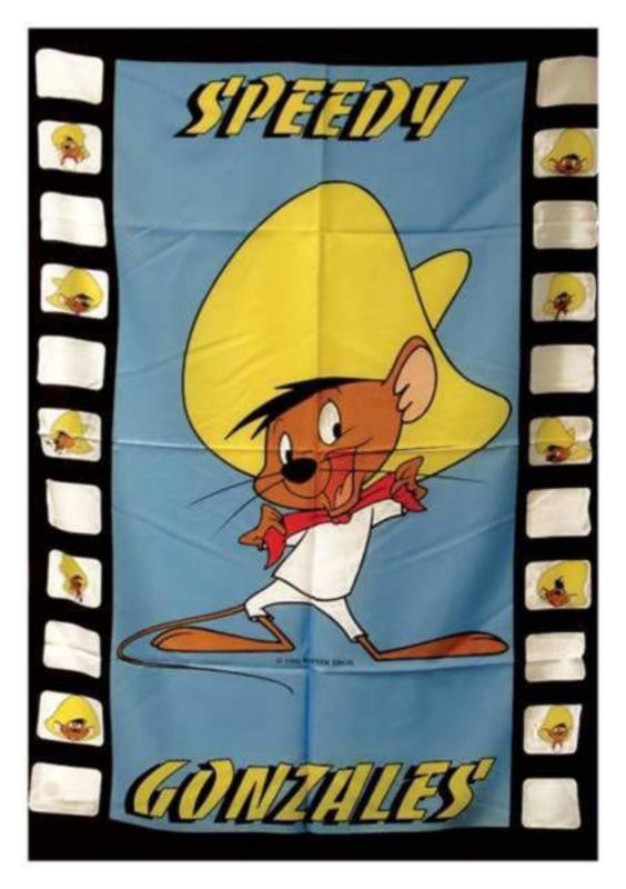 Speedy Gonzales Looney Tunes Poster Flag