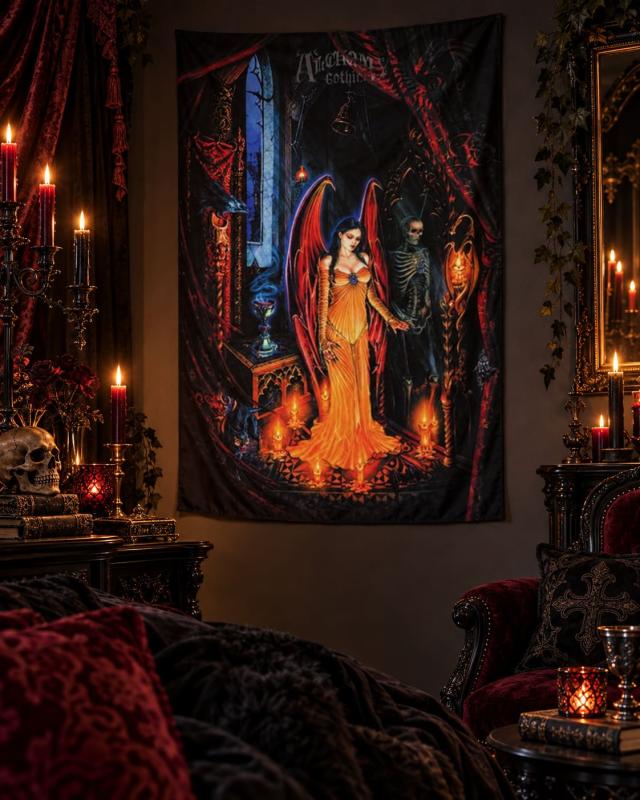 Alchemy Gothic Rites of Undeath Posterfahne mit düsterem Dark-Fantasy-Artwork