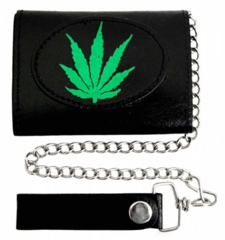 Biker Wallet Leaf