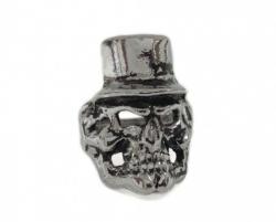 Skull With Hat Ring