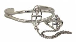 Bracelet Cross With Ring